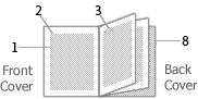 Illustration of double-sided page counting